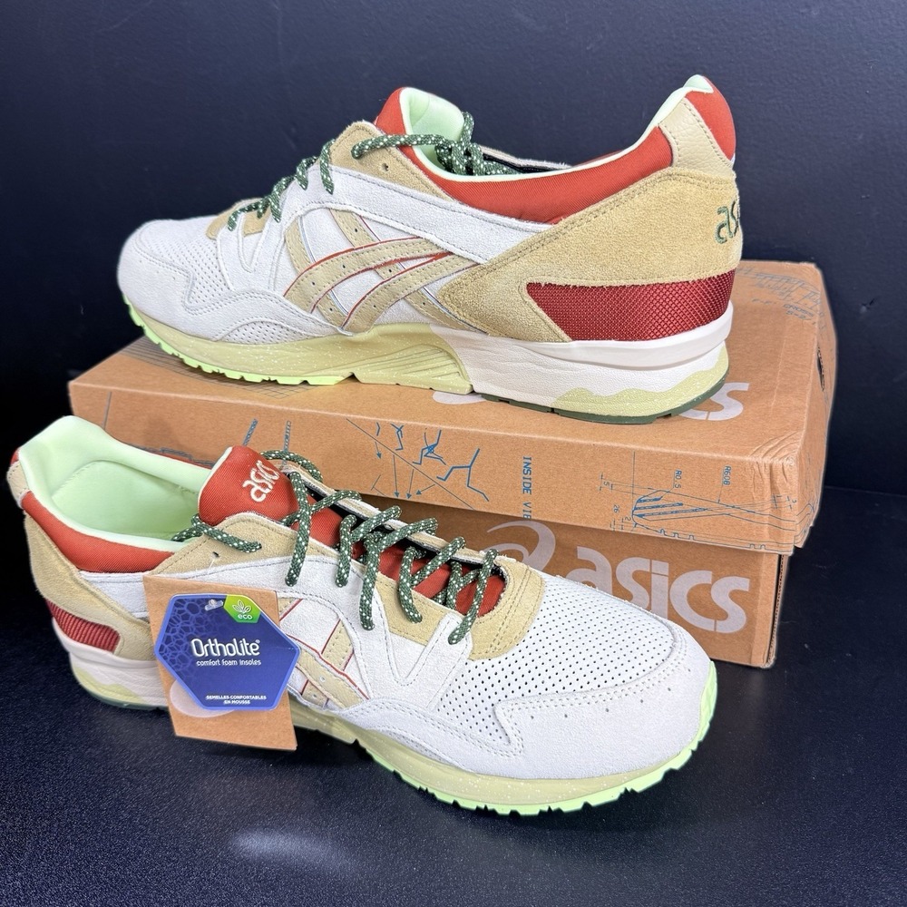 Asics Gel Lyte V Retro Trail Pack Mens Size 13 Cream Sand Casual Shoes - Picture 4 of 16